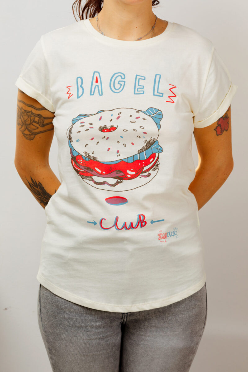 Bagel Club girls tee