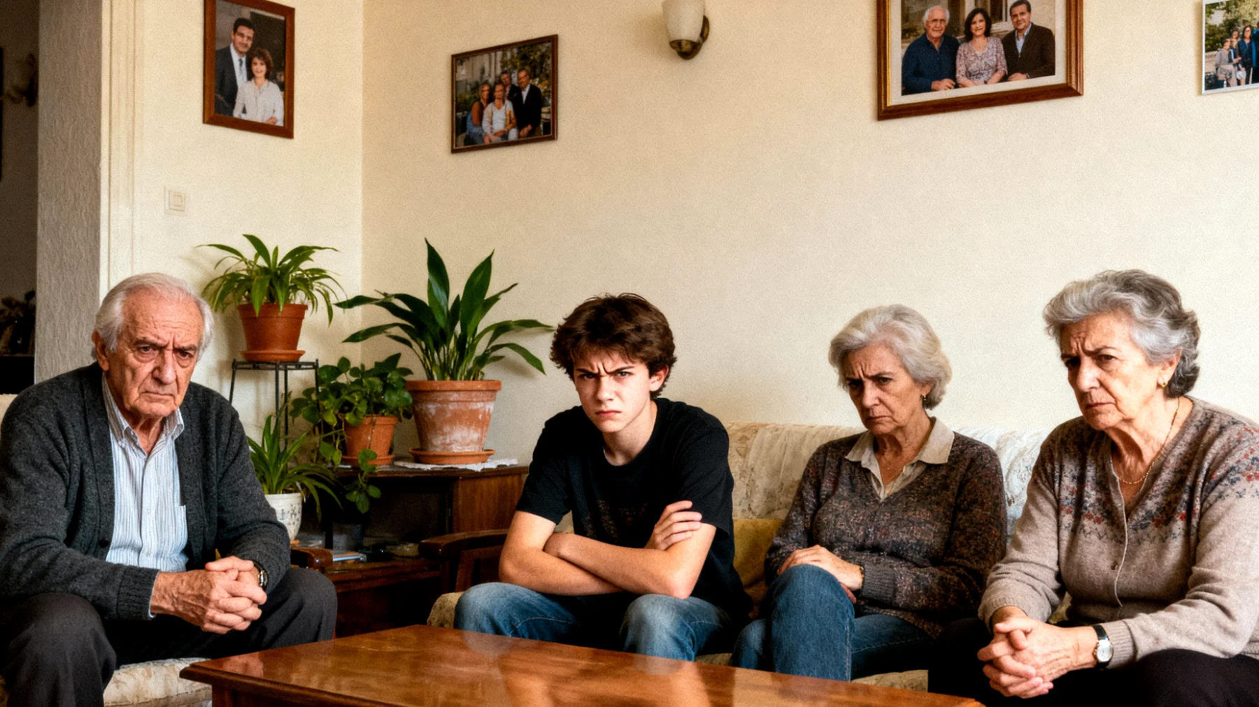 I nonni faticano a gestire le reazioni esplosive e la scarsa tolleranza alla frustrazione dei nipoti adolescenti quando le cose non vanno come vorrebbero"