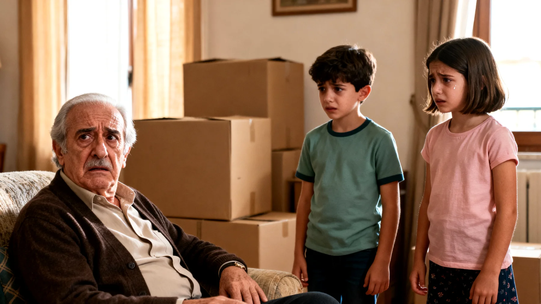 Il nonno fatica a gestire l'ansia e la resistenza dei nipoti bambini di fronte ai cambiamenti familiari o di routine, sentendosi inadeguato nel rassicurarli e nel mantenere la stabilità emotiva durante momenti di transizione come l'inizio della scuola, un trasloco o cambiamenti nella struttura familiare."