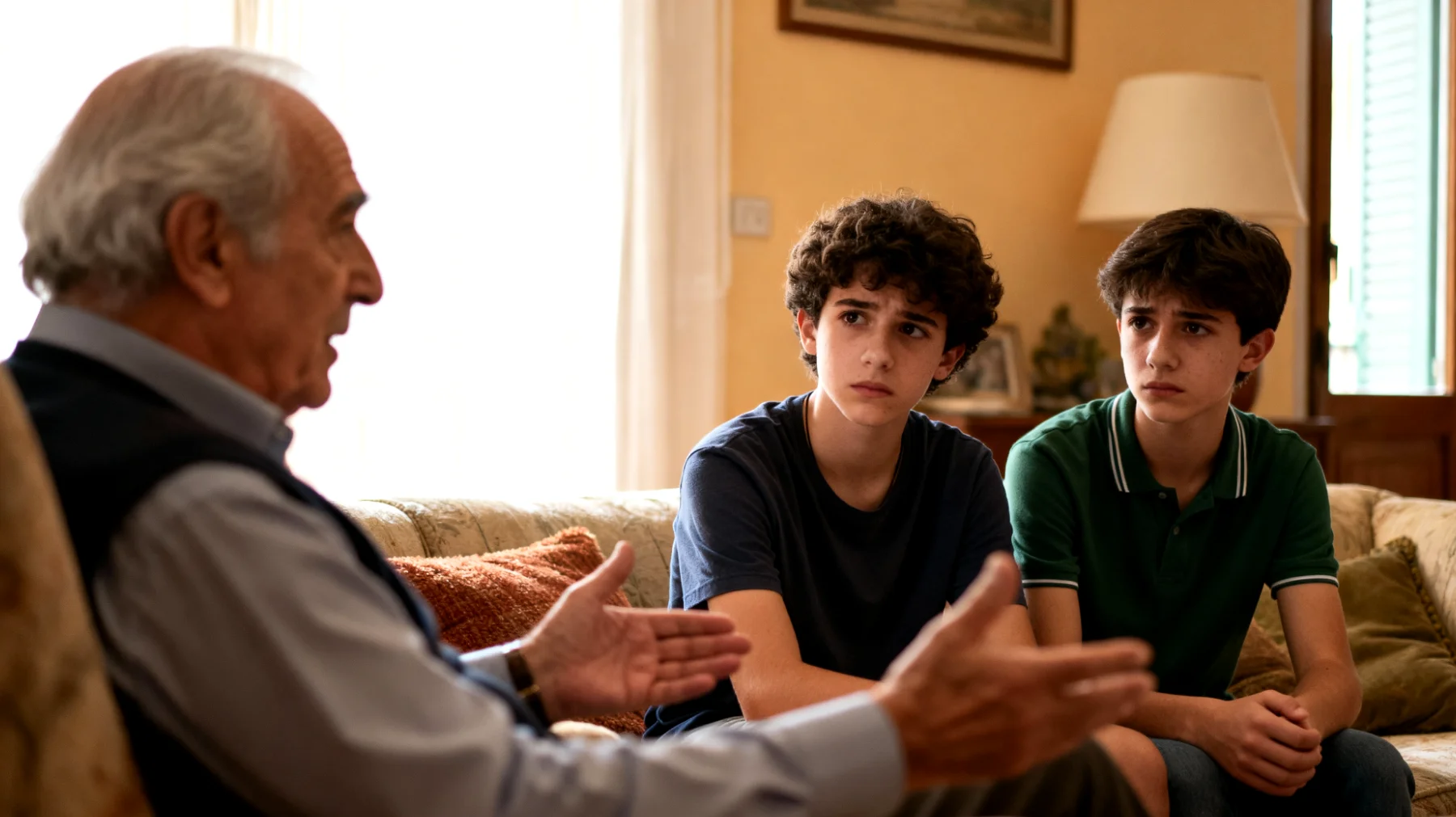 Il nonno si trova in difficoltà nel sostenere i suoi nipoti adolescenti che mostrano segni di scarsa autostima, manifestata attraverso commenti negativi su se stessi, evitamento di situazioni sociali e continue richieste di conferme. Non sa come comunicare in modo efficace per rafforzare la loro fiducia senza sembrare invadente o giudicante, temendo di usare un linguaggio troppo distante dalla loro realtà generazionale."